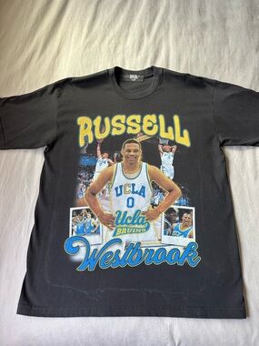 Russell Westbrook UCLA Graphic Short Sleeve Tee - Black